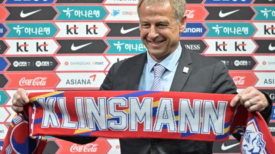 Jurgen Klinsmann is the new head coach of South Korea