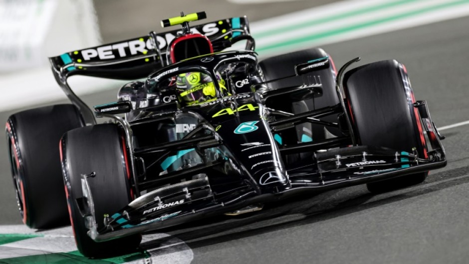 Lewis Hamilton was only eighth-quickest in qualifying