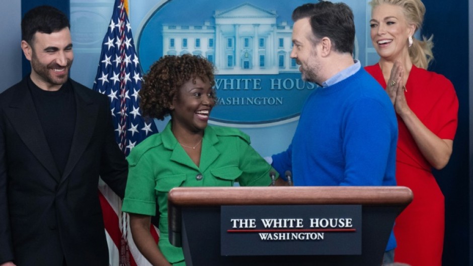 'Ted Lasso' actors visit White House to promote mental health - eNCA