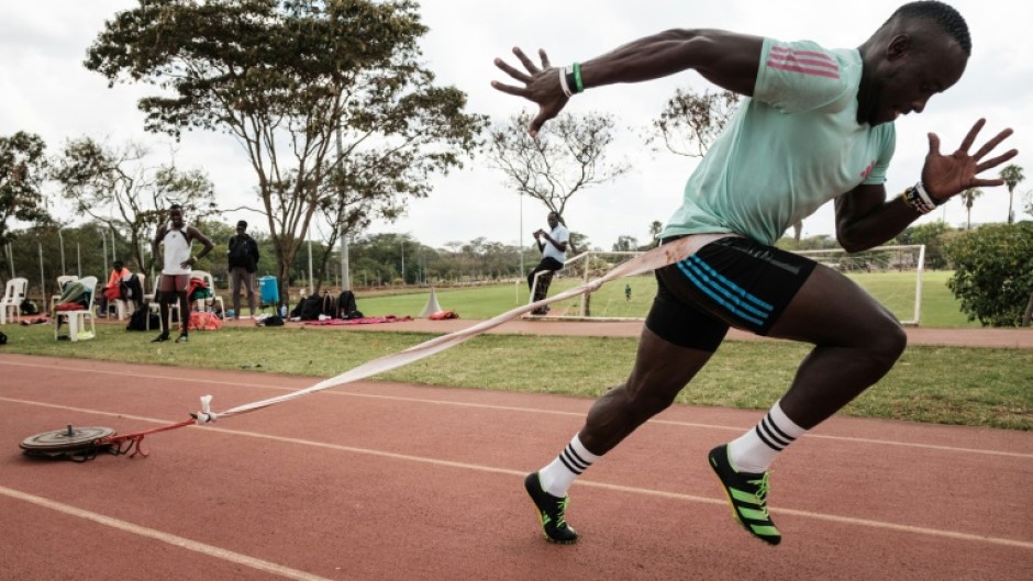 Kenyan sprinter Ferdinand Omanyala is currently the African 100m record holder 