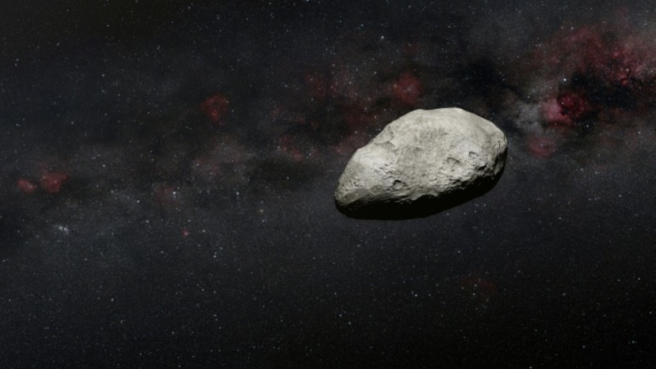 Small asteroids fly past Earth daily, but one this size coming so close only happens once a decade (artist's impression)