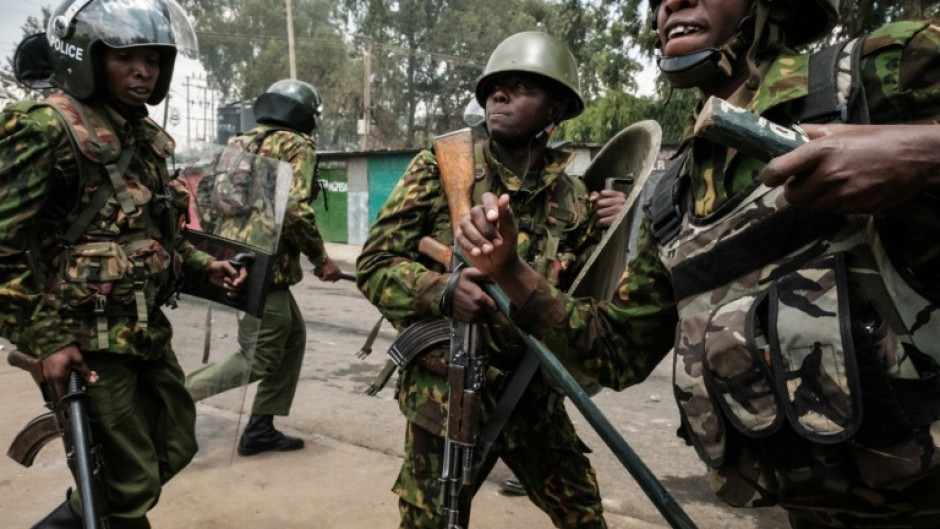 Protests in Kenya last Monday descended into violence 