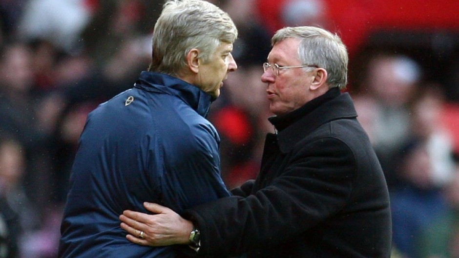 Former Manchester United manager Alex Ferguson (right) went toe to toe with ex-Arsenal boss Arsene Wenger for many years