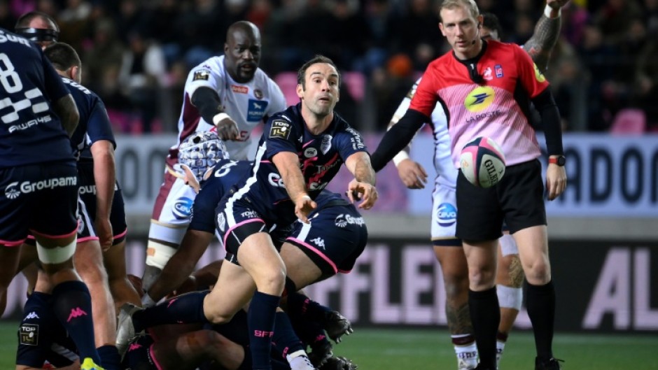 Morgan Parra in his final season with Stade Francais as a player