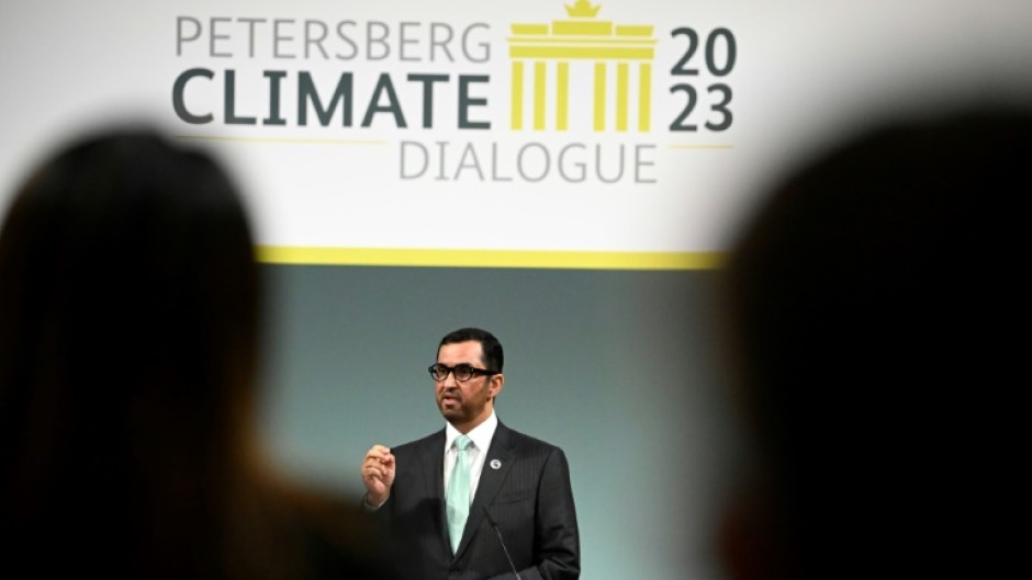 President of upcoming UN climate talks Sultan Al Jaber told a climate forum in Berlin that renewables' capacity must triple by 2030