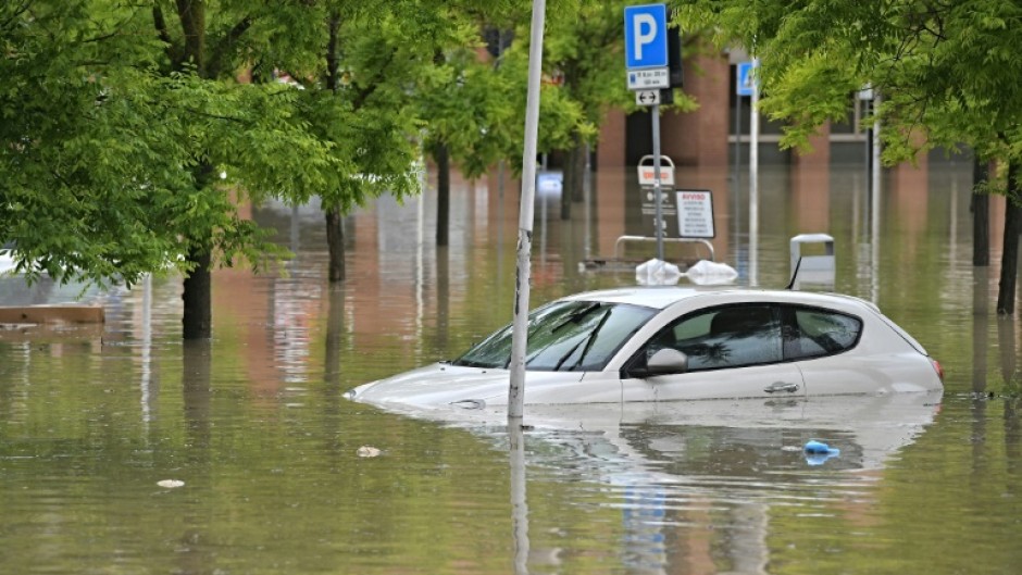 The civil protection agency urged 'maximum caution', as mayors warned people to stay on high ground