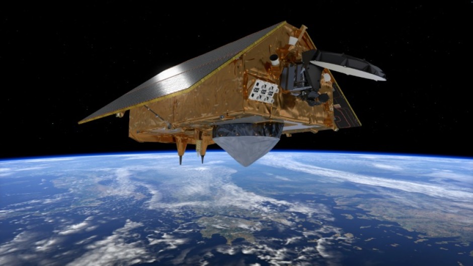 ESA's Sentinel-6 satellite, which tracks methane emissions across the globe