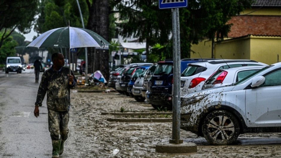 The downpour saw half a year's rainfall in just 36 hours.