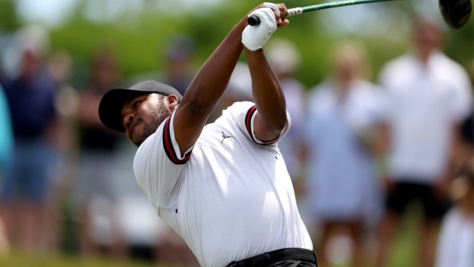 American Harold Varner III won the LIV Golf Invitational - DC at Trump National Golf Club for his first professional triumph on American soil