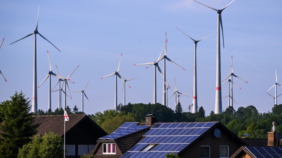 Solar and wind power are driving a surge in renewable energy capacity