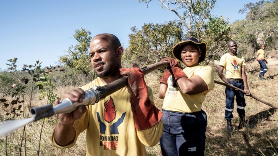 Drawn from every corner of the South Africa, many from impoverished backgrounds, fewer than 20 of the firefighters have ever been abroad