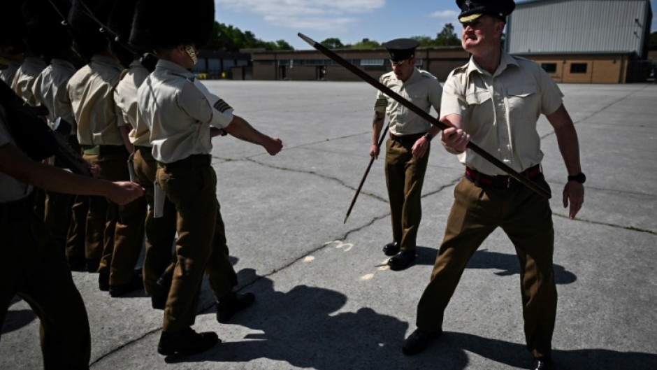 The Welsh Guards will troop or parade their colours this year and have been practising for weeks