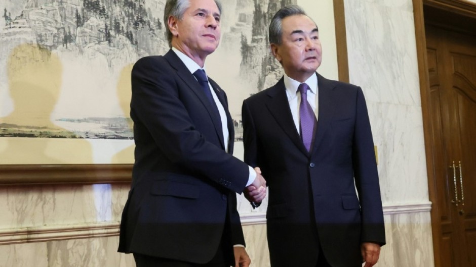 US Secretary of State Antony Blinken and top Chinese diplomat Wang Yi held three hours of talks in Beijing aimed at easing tensions