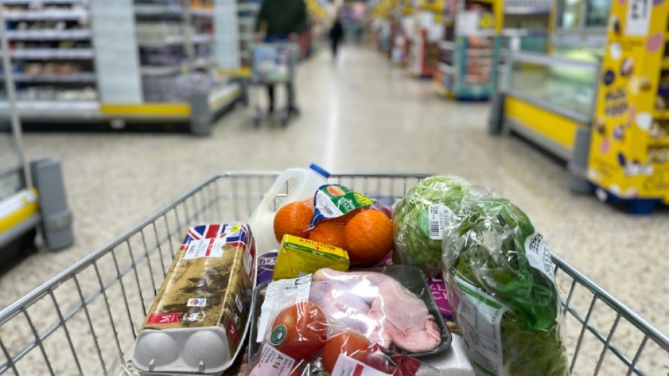 Britain's food price inflation remains close to an all-time high