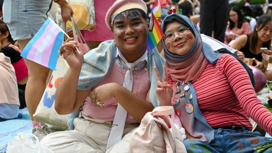 Open support for gay rights is growing in Singapore