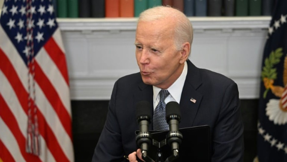 US President Joe Biden made his remarks about Afghanistan at a press conference about the US Supreme Court's decision overruling student debt