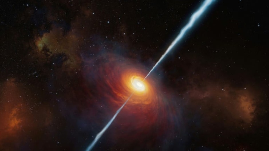 The scientists used quasars, the brightest and most powerful objects in the universe, as cosmic clocks