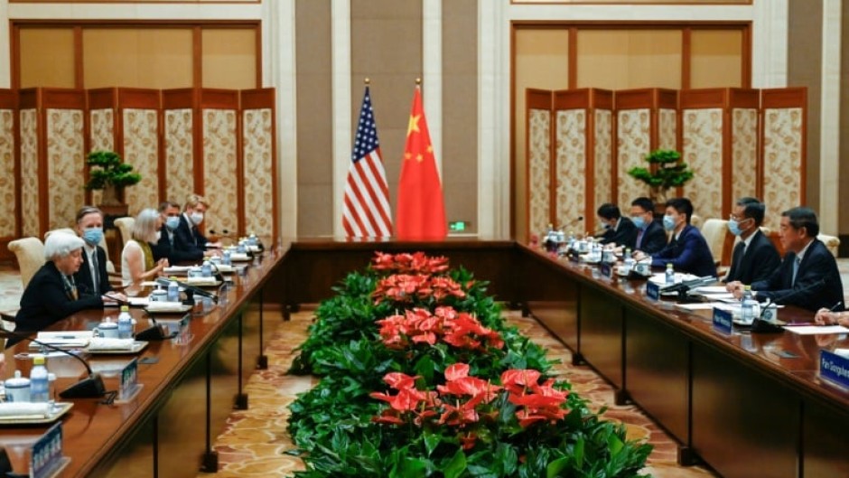 Traders welcomed a broadly positive China visit by US Treasury Secretary Janet Yellen, who held talks with top officials in Beijing