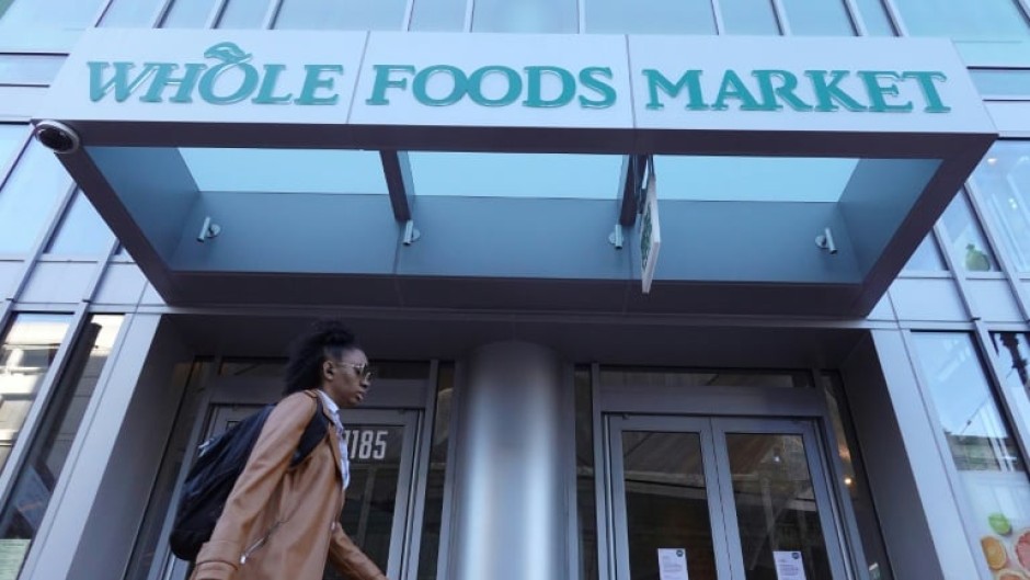 The Amazon One program being extended to Whole Foods supermarkets across the US will allow for payment via palm scan 