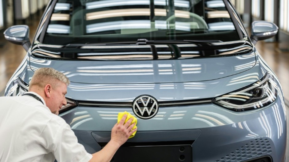 File: Volkswagen is betting its future on electric vehicles. AFP/Jens Schlueter