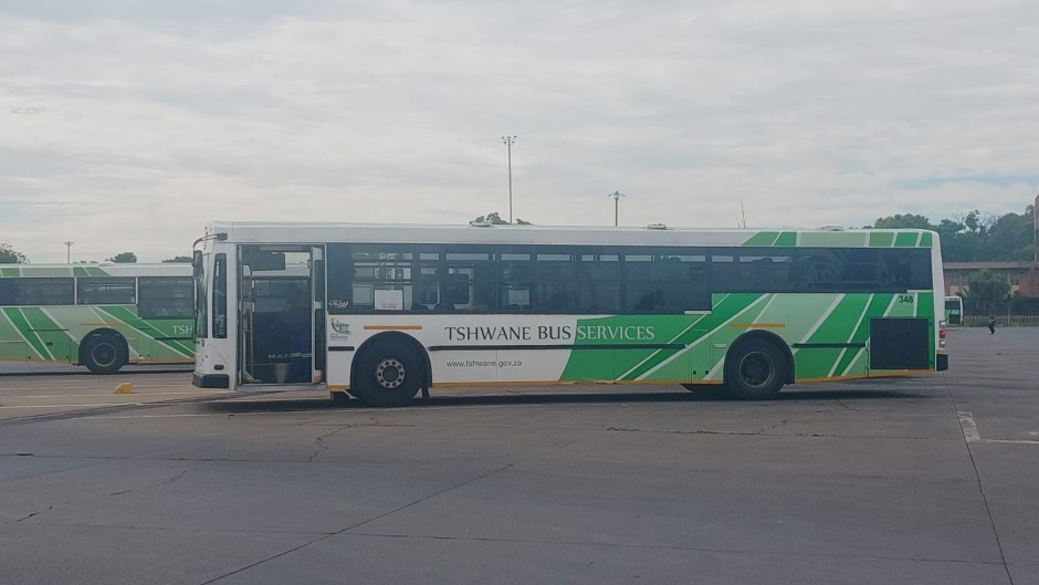 Tshwane Busses have run out of fuel.​​​​​​​ 