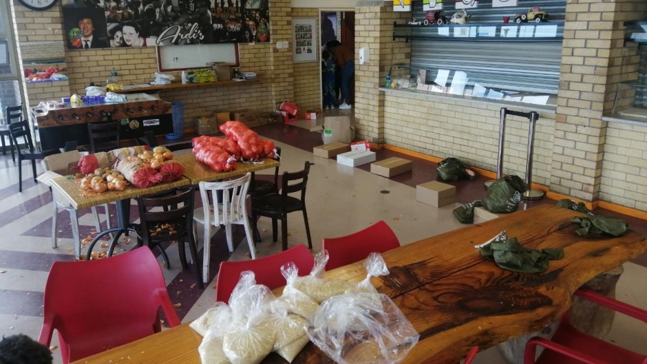 A Cape Town school is making sure its pupils will have food over the 21-day period.