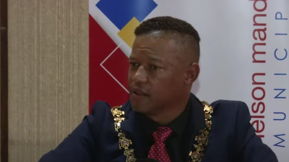 Nelson Mandela Bay mayor Gary van Niekerk