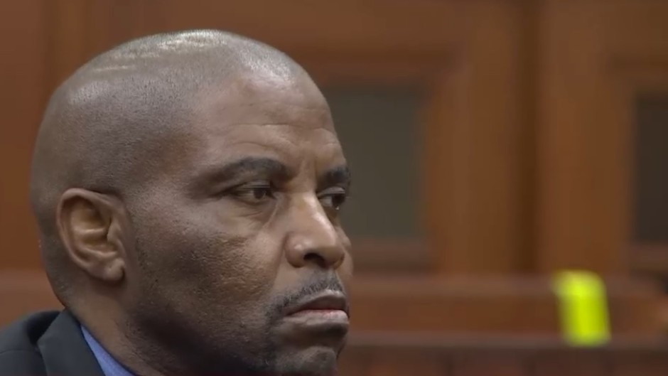 Judge Nathan Erasmus has ordered that alleged parliament arsonist Zandile Mafe be detained in the hospital section of a prison. (eNCA\screenshot)