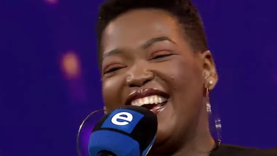 Gospel musician Ntokozo Mbambo (eNCA\Screenshot)