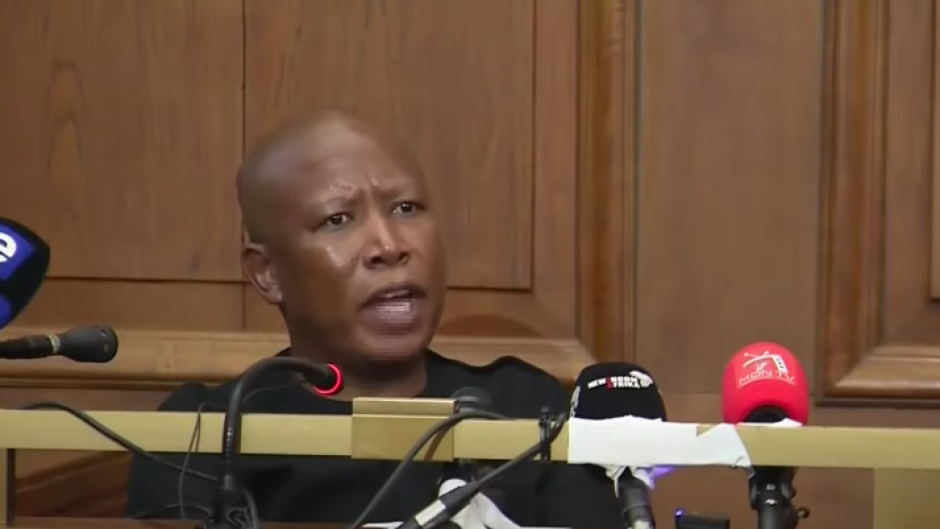 EFF leader Julius Malema