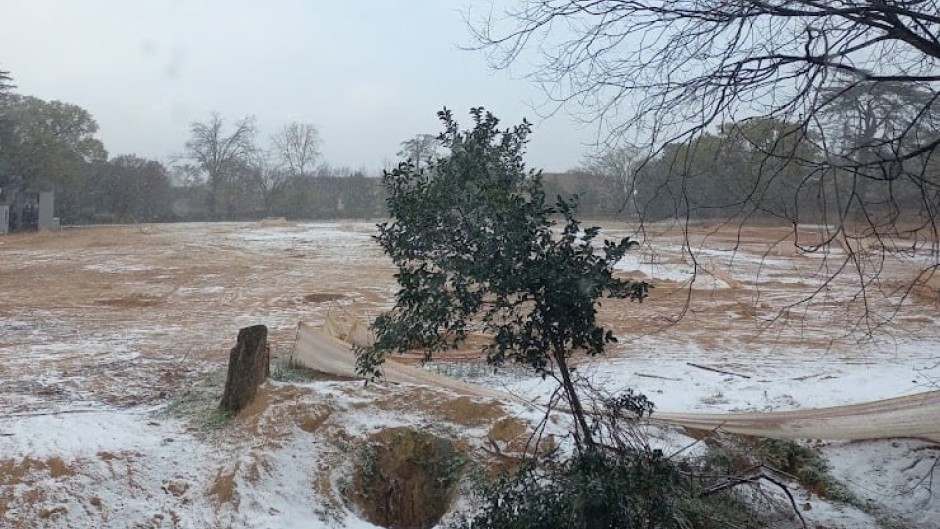 Snow in Johannesburg 