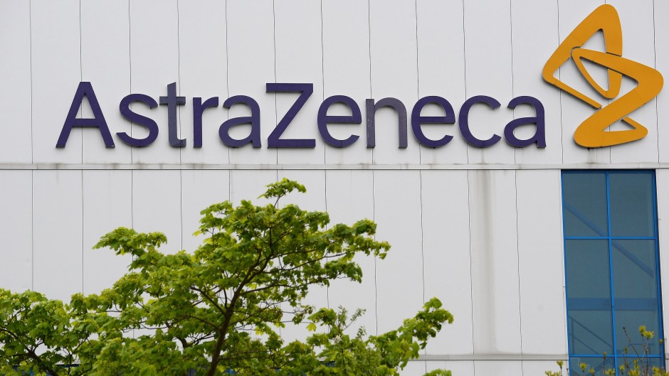 AstraZeneca's share price was down 2.14 percent at the start of London trading on Monday.