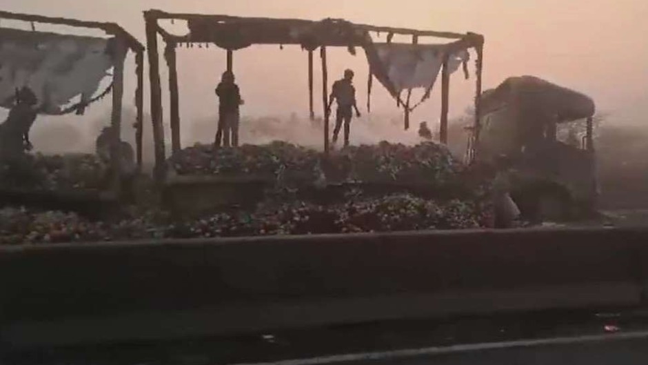 A truck crash on the N3 highway.