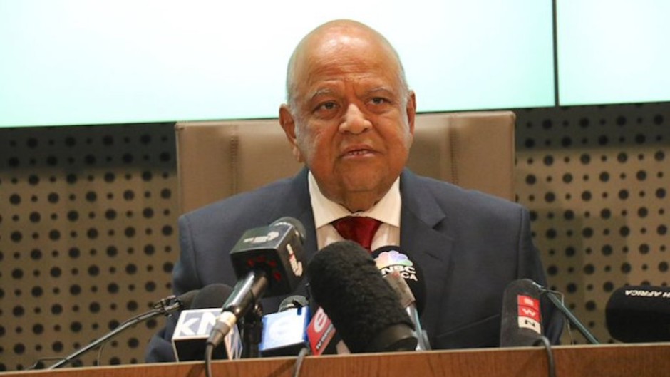 Public Enterprises Minister Pravin Gordhan.