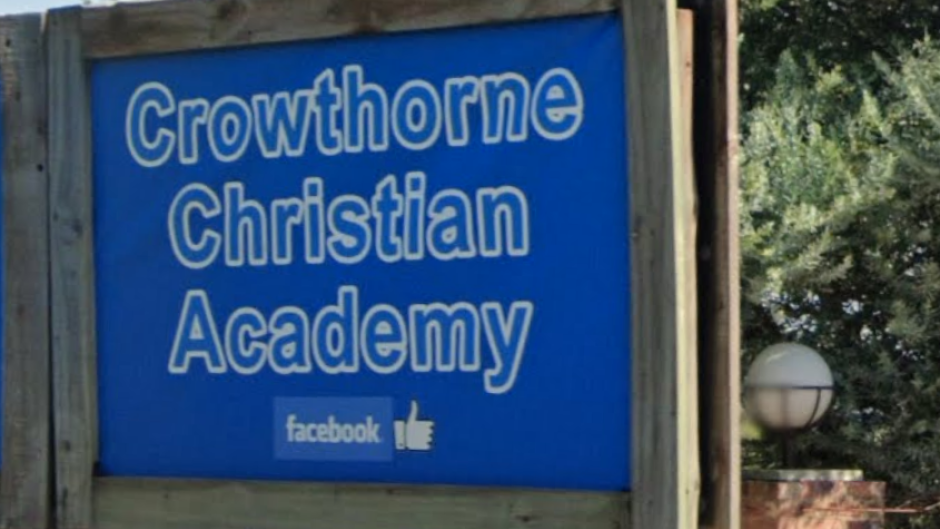 The Crowthorne Christian Academy. Google Earth