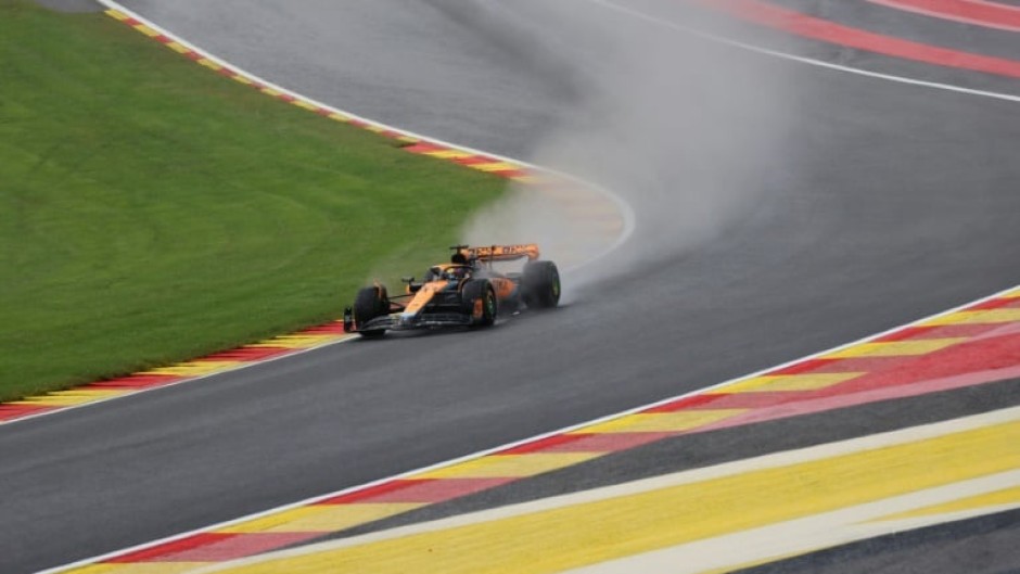 McLaren's Australian rookie Oscar Piastri narrowly misses pole for Belgian Grand Prix sprint race 