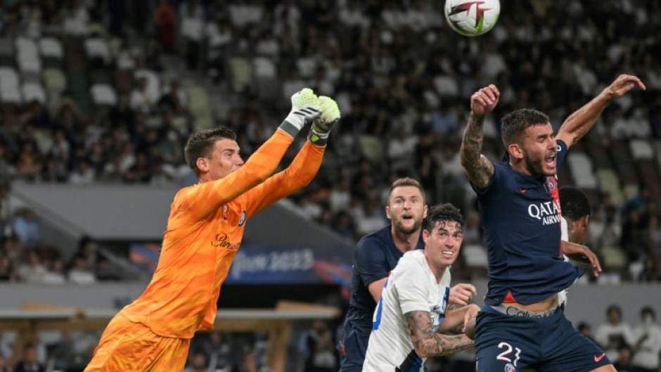 Inter Milan came from behind to beat Paris Saint-Germain 2-1 in a friendly match in Tokyo