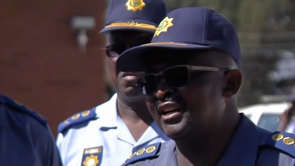 Gauteng Police Commissioner Elias Mawela