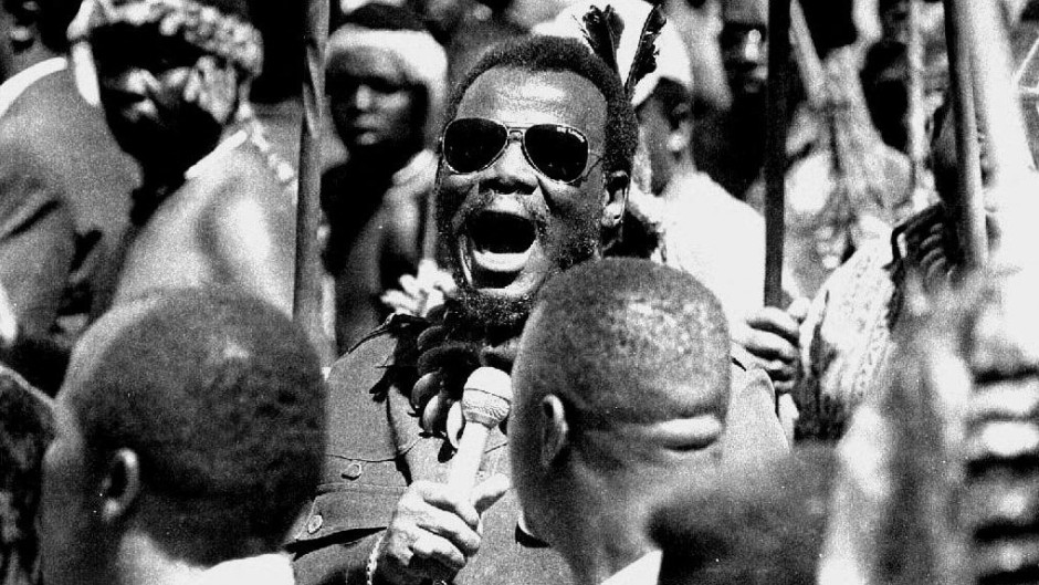 Founder and President Emeritus of the Inkatha Freedom Party Prince Mangosuthu Buthelezi  in Johannesburg, South Africa 17 October, 1992.