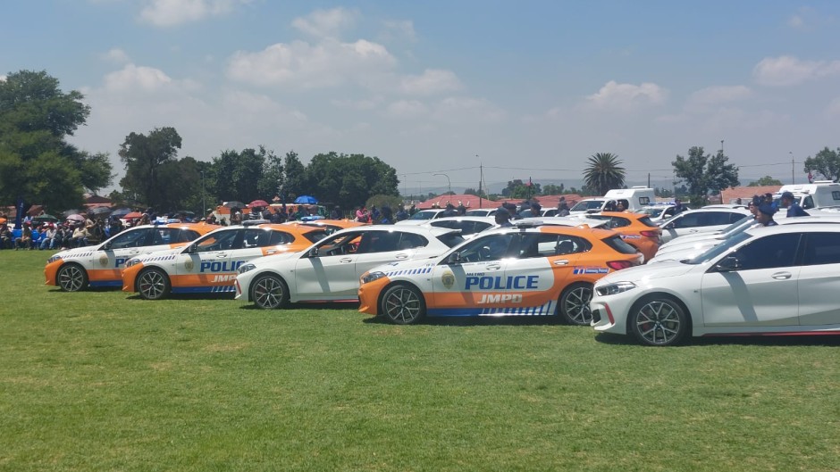 The new JMPD units. eNCA