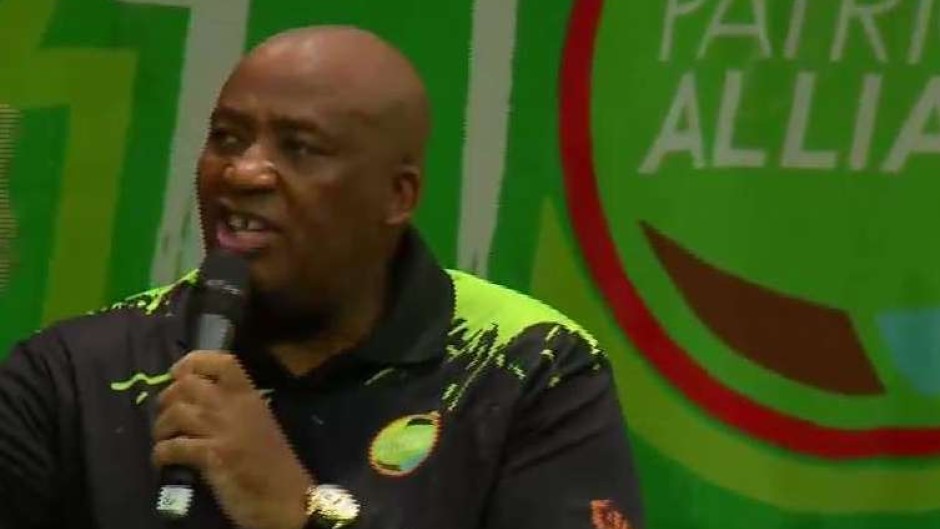 Patriotic Alliance leader Gayton McKenzie