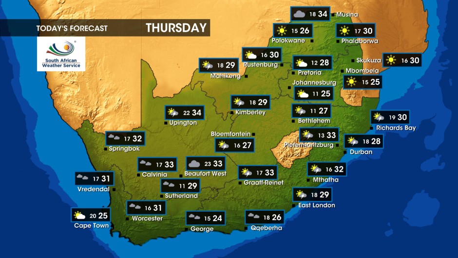 Weather 16 November 2023