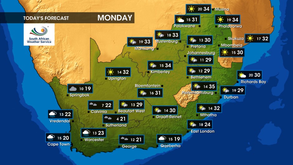 Weather 6 November 2023