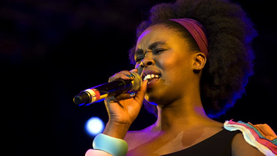 South African singer and songwriter Zahara. AFP/Rodger Bosch