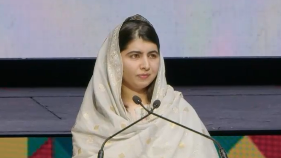 Malala Yousafzai.