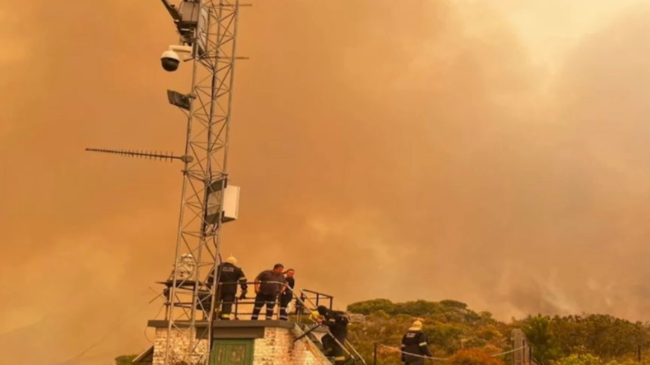 Fire in Simon's Town