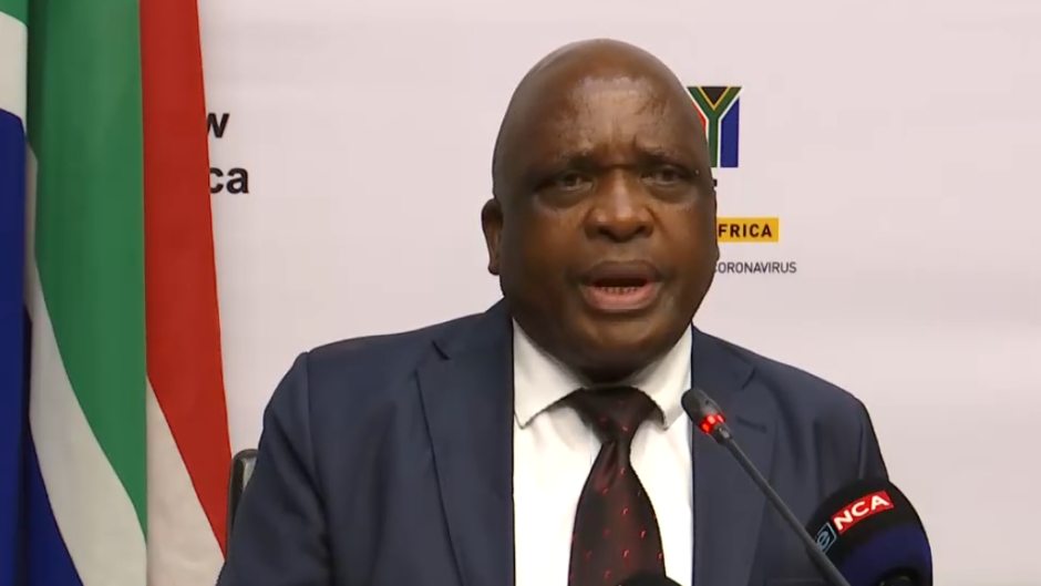 Health Minister Joe Phaahla