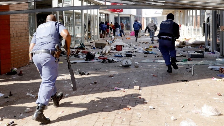 Unrest led to roughly R50m in damages 