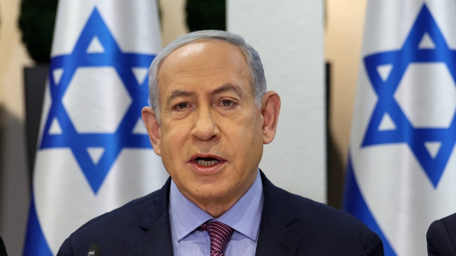 File: Israeli Prime Minister Benjamin Netanyahu.