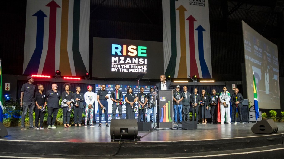 RISE Mzansi launched its election manifesto on Saturday. Facebook/RISE Mzansi